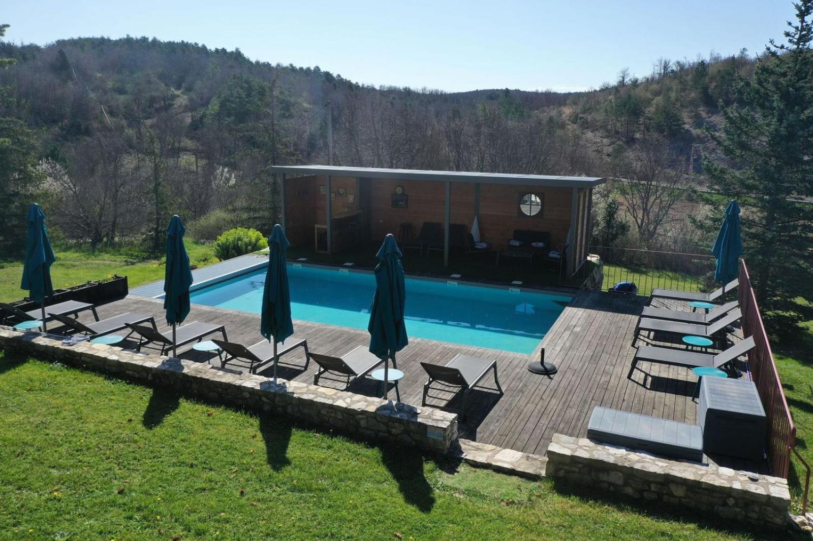 Le Domaine De Piedmoure, Gites Et Chambres D'Hotes, Piscine, Terrasses Privatives Sault-de-Vaucluse Exterior foto