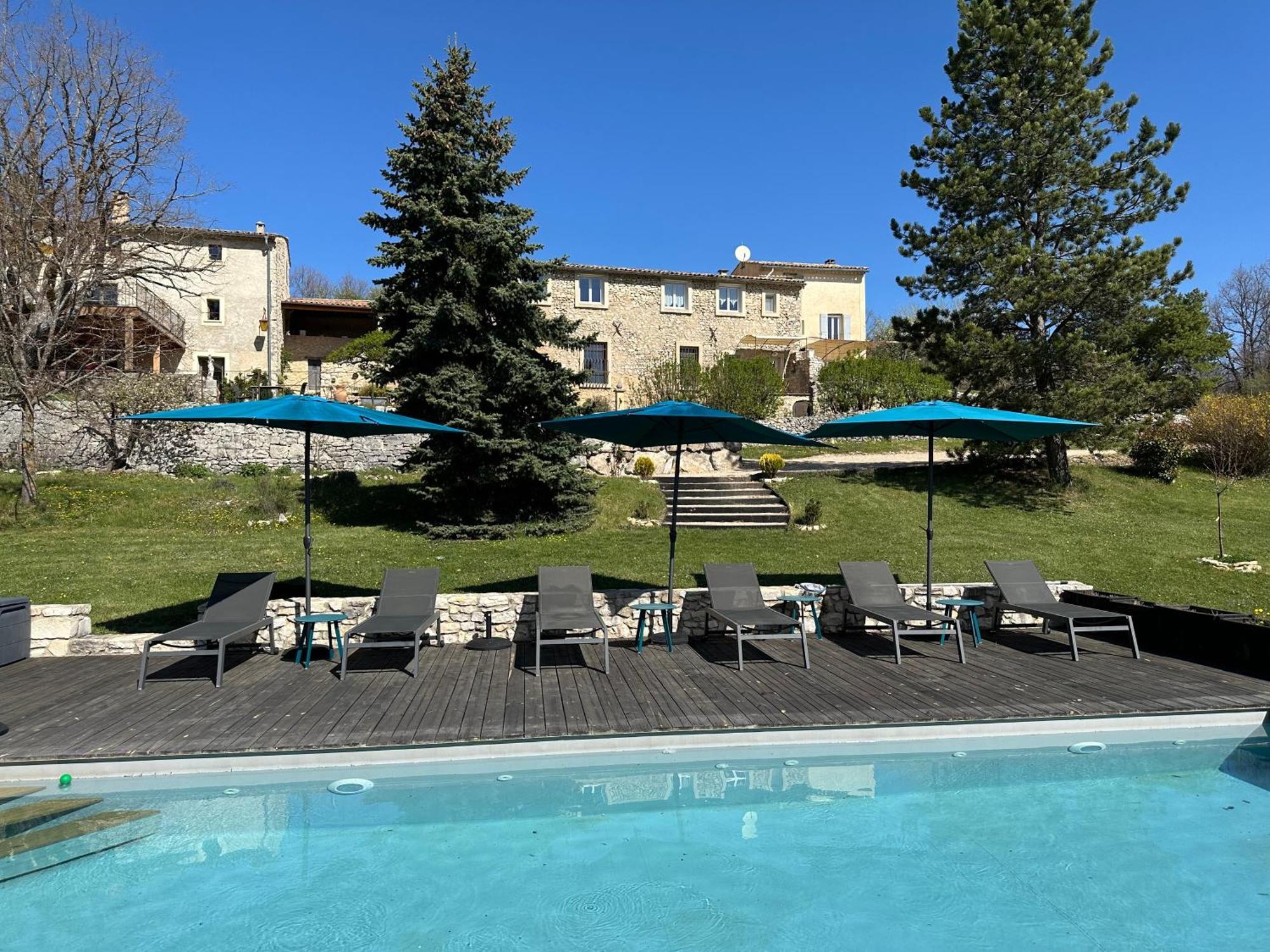 Le Domaine De Piedmoure, Gites Et Chambres D'Hotes, Piscine, Terrasses Privatives Sault-de-Vaucluse Exterior foto