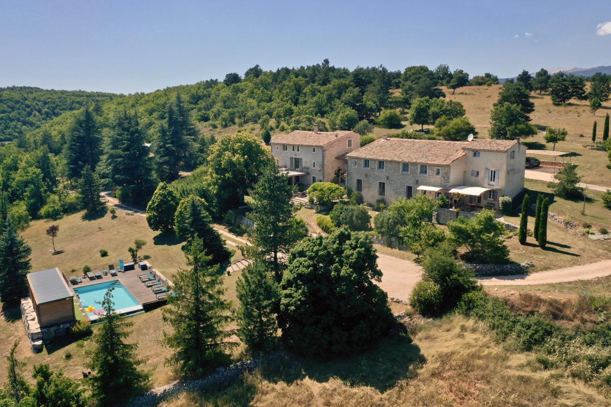 Le Domaine De Piedmoure, Gites Et Chambres D'Hotes, Piscine, Terrasses Privatives Sault-de-Vaucluse Exterior foto